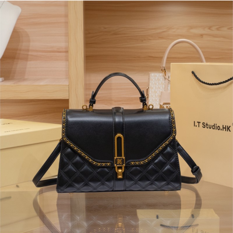 Women Bags High End Brands - Leichte Damenhandtasche mit Diamantgitter der Luxusmarke
