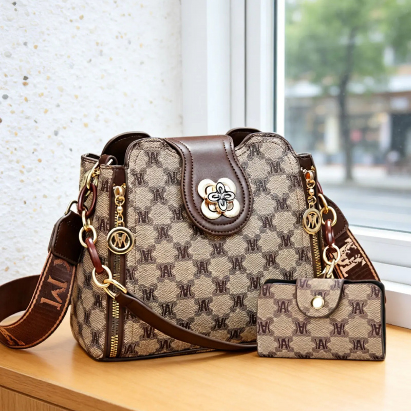 Women Bags Work - Vintage-Umhängetasche mit Buchstabenaufdruck, modische und vielseitige