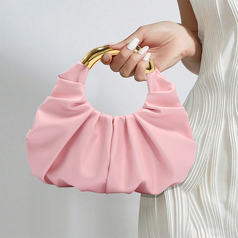 Women Bags High End Brands - Koreanische Neue frauen Wolke-gemusterte Plissee Handtasche