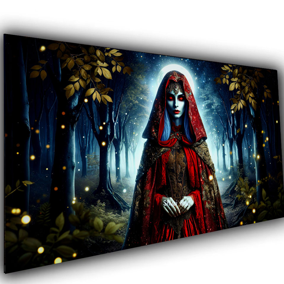 Women Bags Under 50 - Mystische Gothic Vampir Frau dunkler Wald