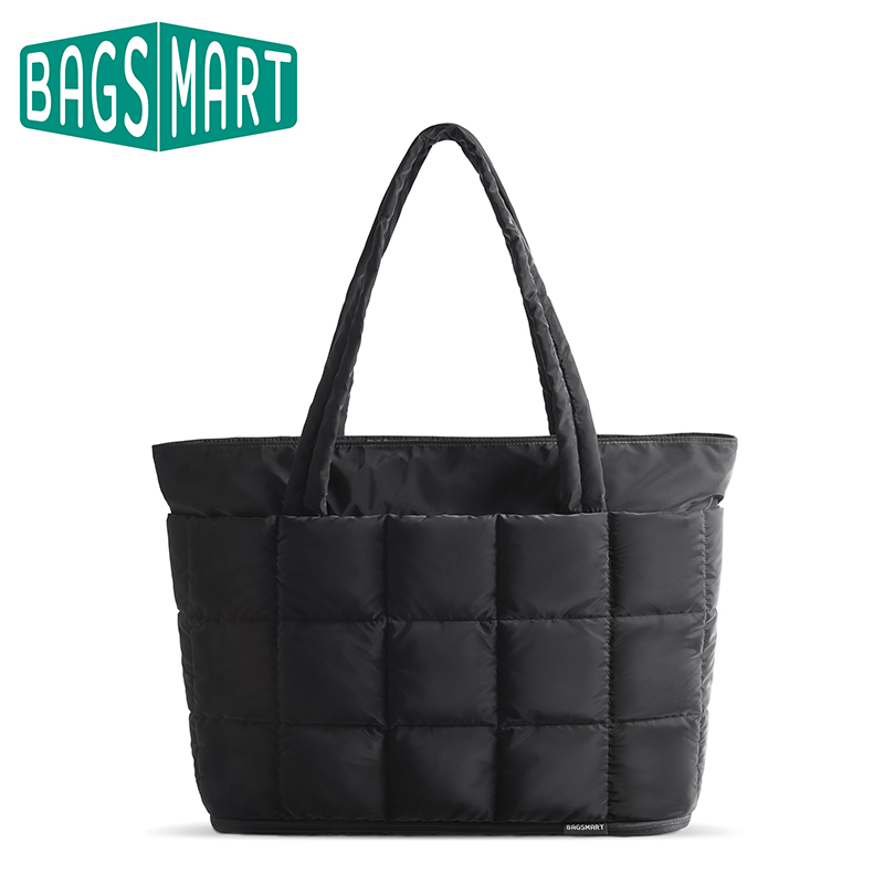Women Bags Work - BAGSMART Reise-Einkaufstasche für Damen, erweiterbarer Reißverschluss,