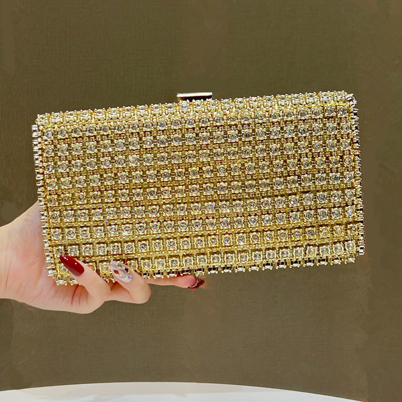 Women Bags High End Brands - 2026 Luxuriöse Mode Voll-Strass Damen-Abendtasche Marken-High-End