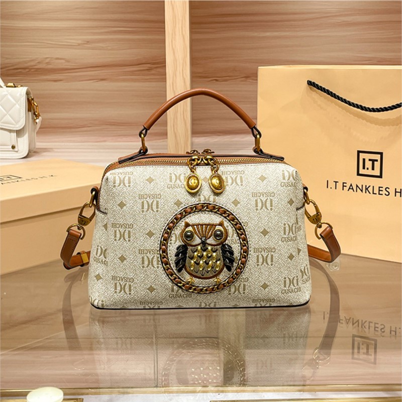 Women Bags High End Brands - Marken-Damenhandtasche 2025, Herbst/Winter, neue Designer-High-End-Mode, Retro-Einzelschulter-Umhängetasche,