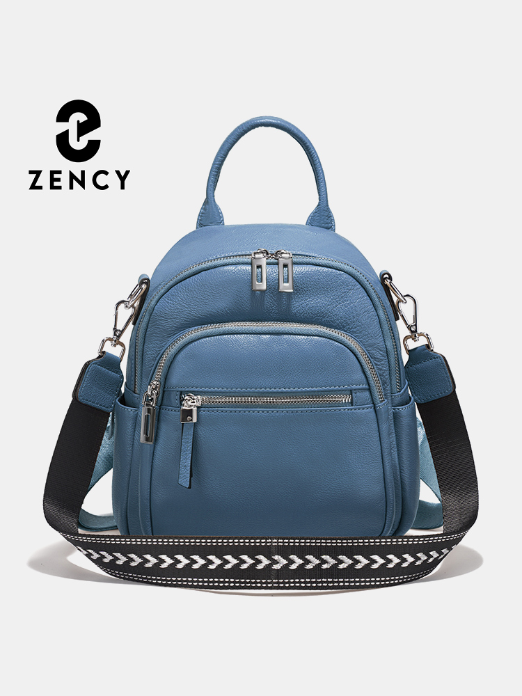 Women Bags Work - Zency Kleiner Rucksack aus echtem Leder,