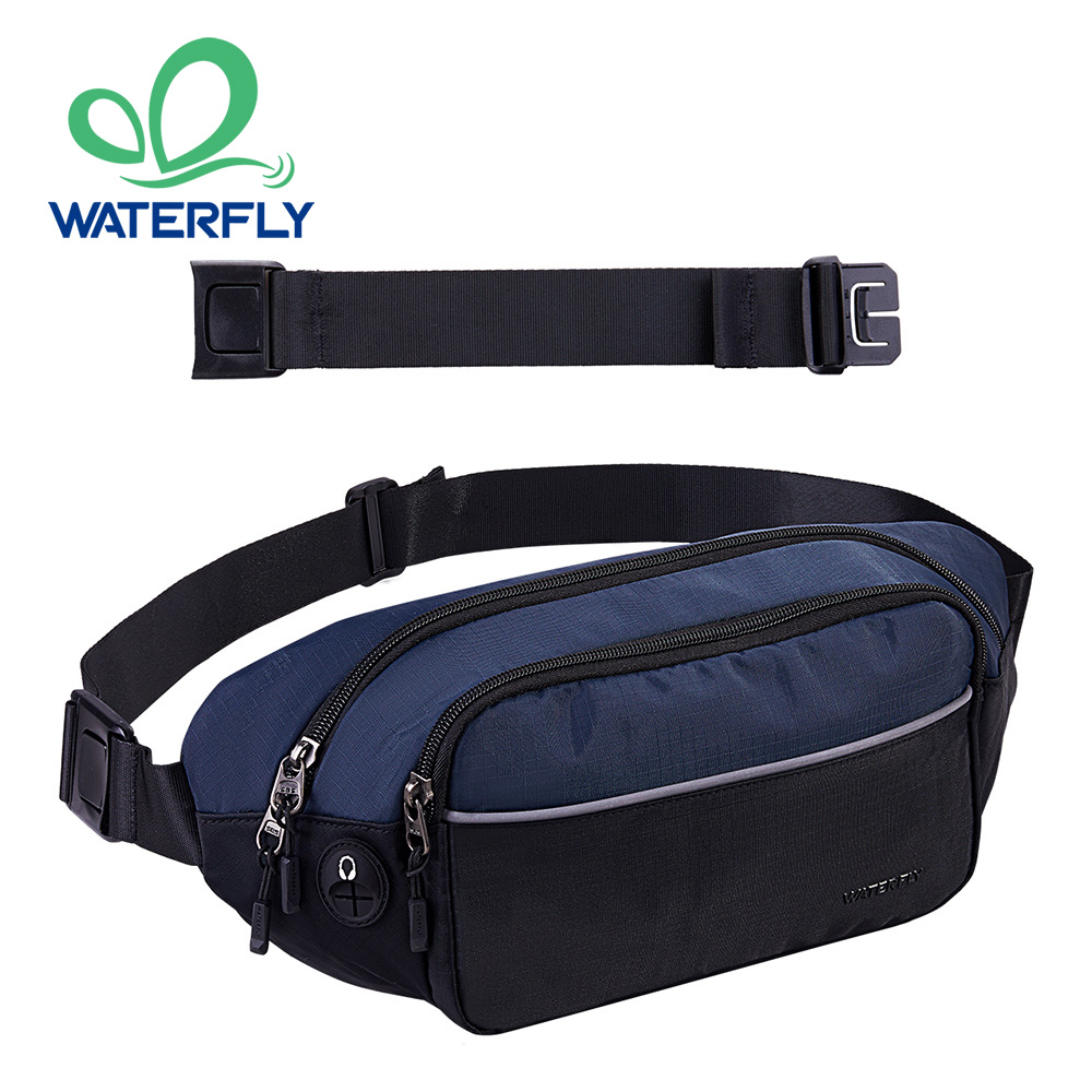 Women'S Bags Cross Body - WATERFLY Fanny Pack Taille Tasche Große