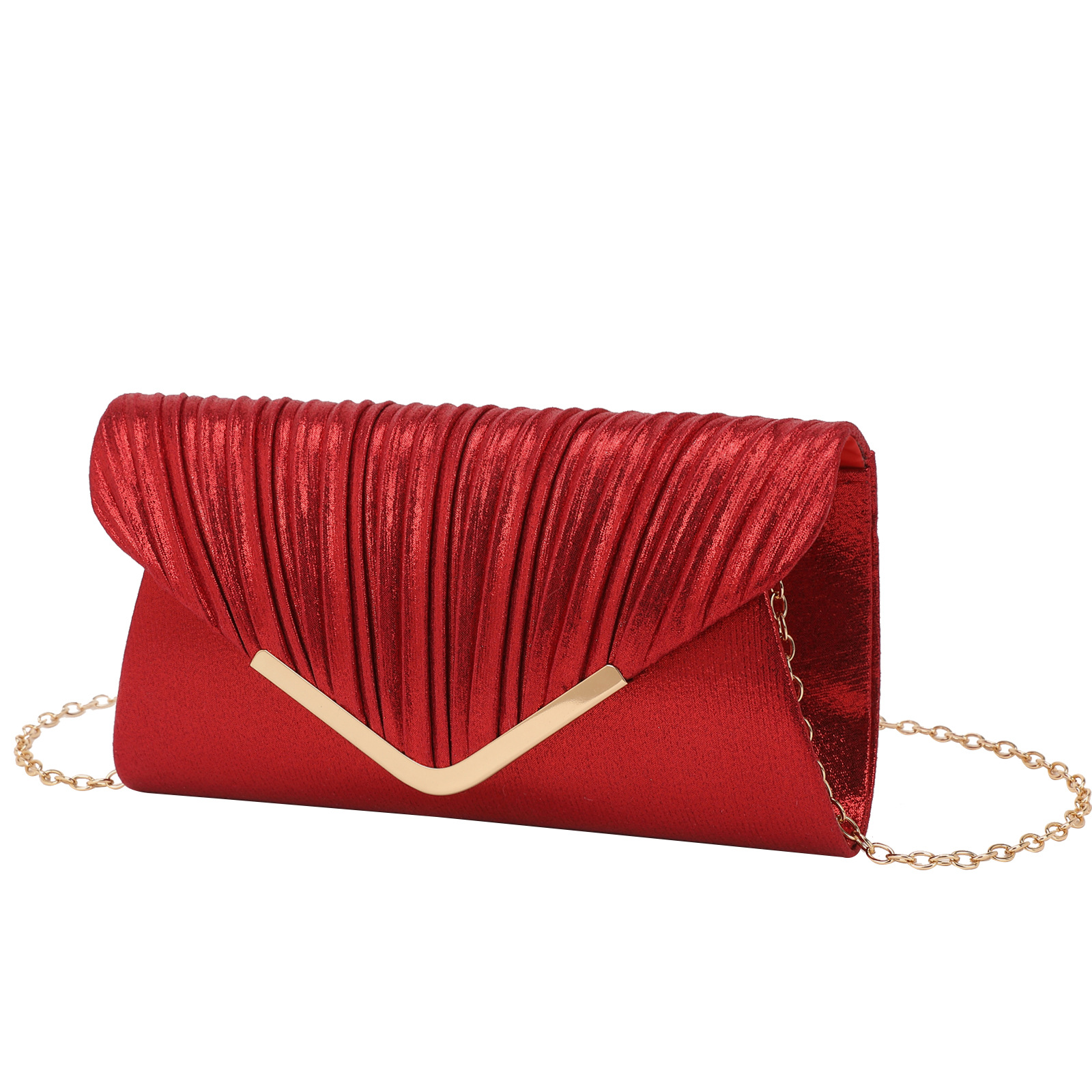 Women'S Evening Bags - Damen-Abend-Clutch, Premium-Party, großes Fassungsvermögen, gefaltete Schultertasche,