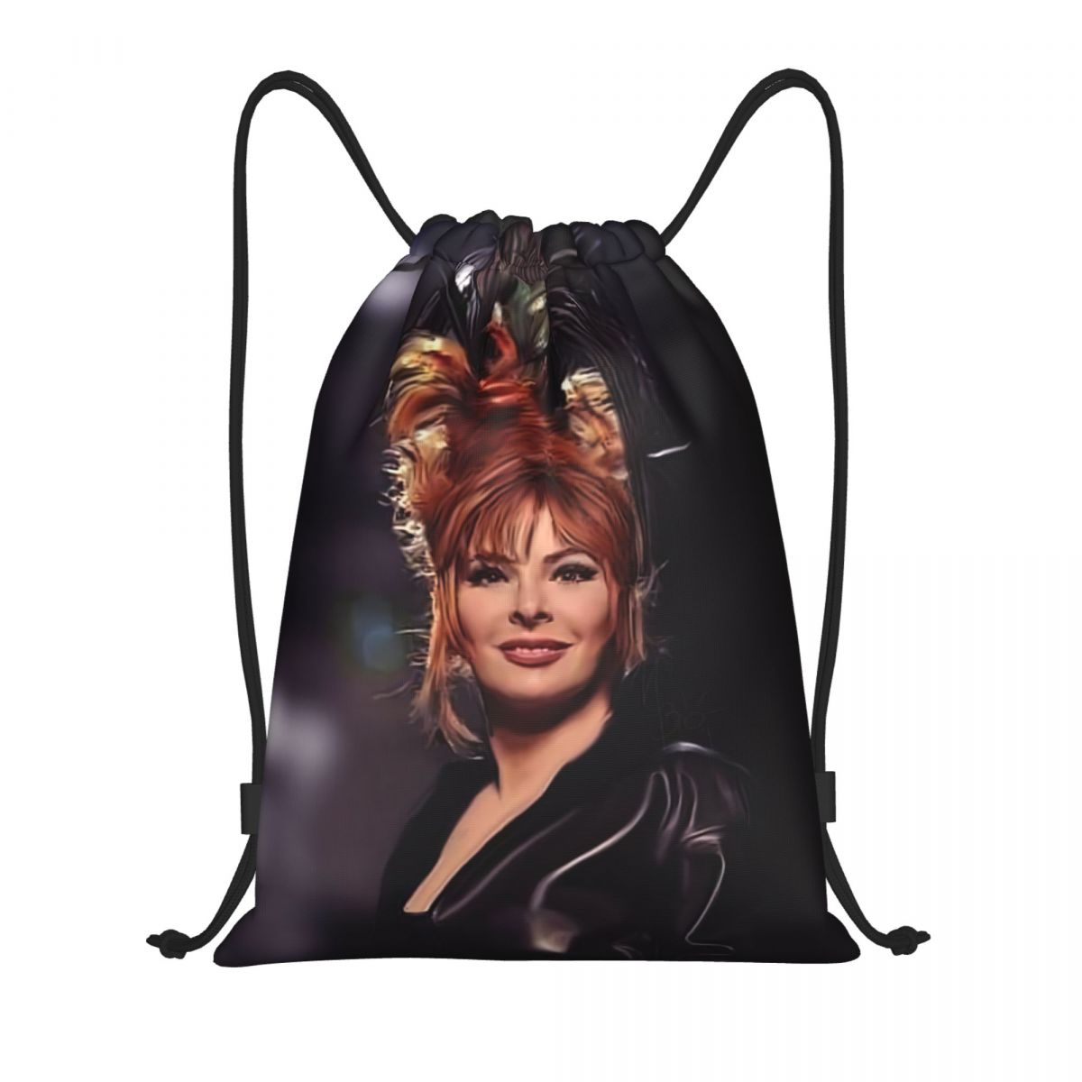 Women Bags Farmers - Pretty Mylene Farmer Rucksack mit Kordelzug,