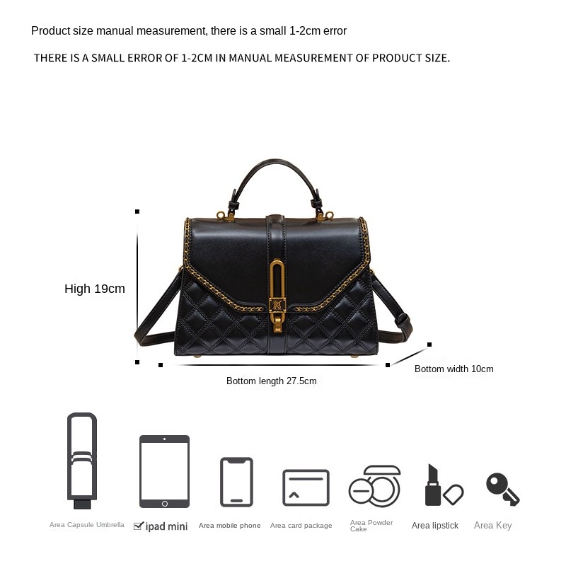 Leichte Damenhandtasche mit Di – Women Bags High End Brands Bewertung und Preis