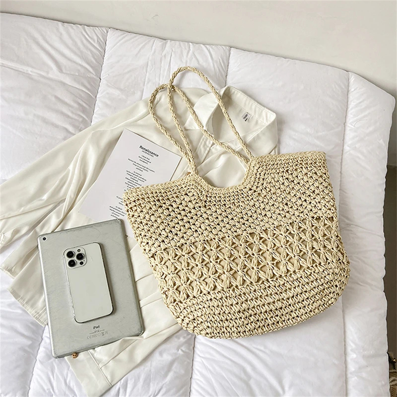 Lässige Strohgeflecht-Taschen  – Women'S Tote Bags Designer Bewertung und Preis