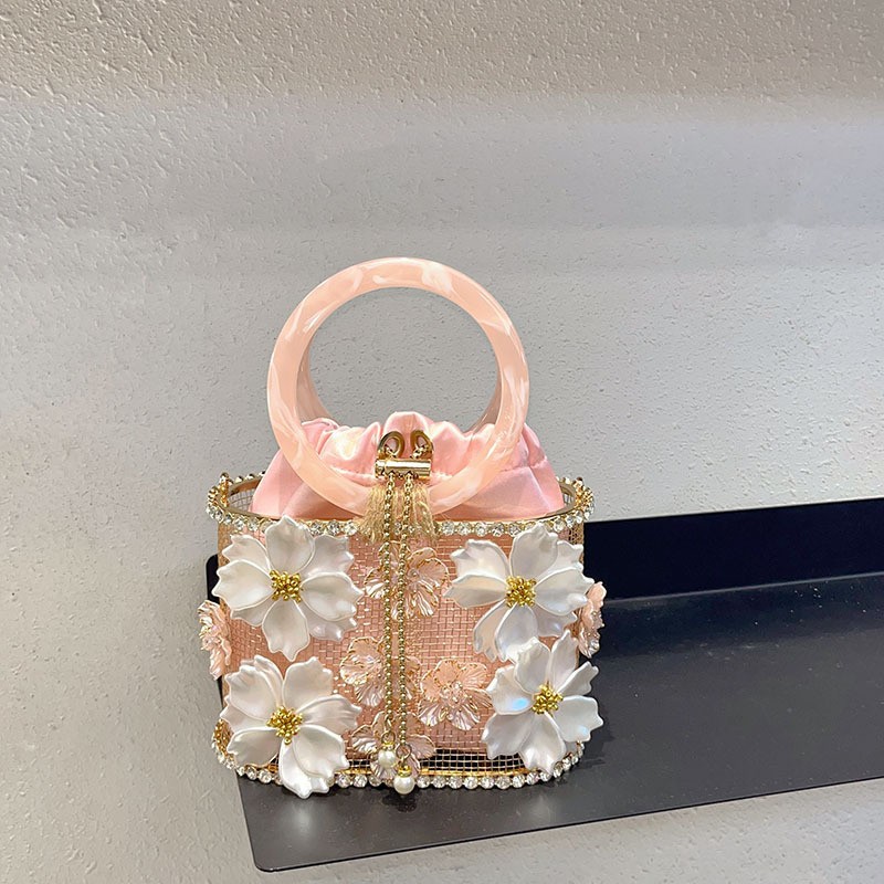 Aushöhlen Metall Käfig Handtas – Women'S Evening Bags Bewertung und Preis