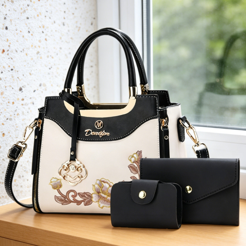 3-teiliges Set hochwertiger be – Women Bags Work Bewertung und Preis