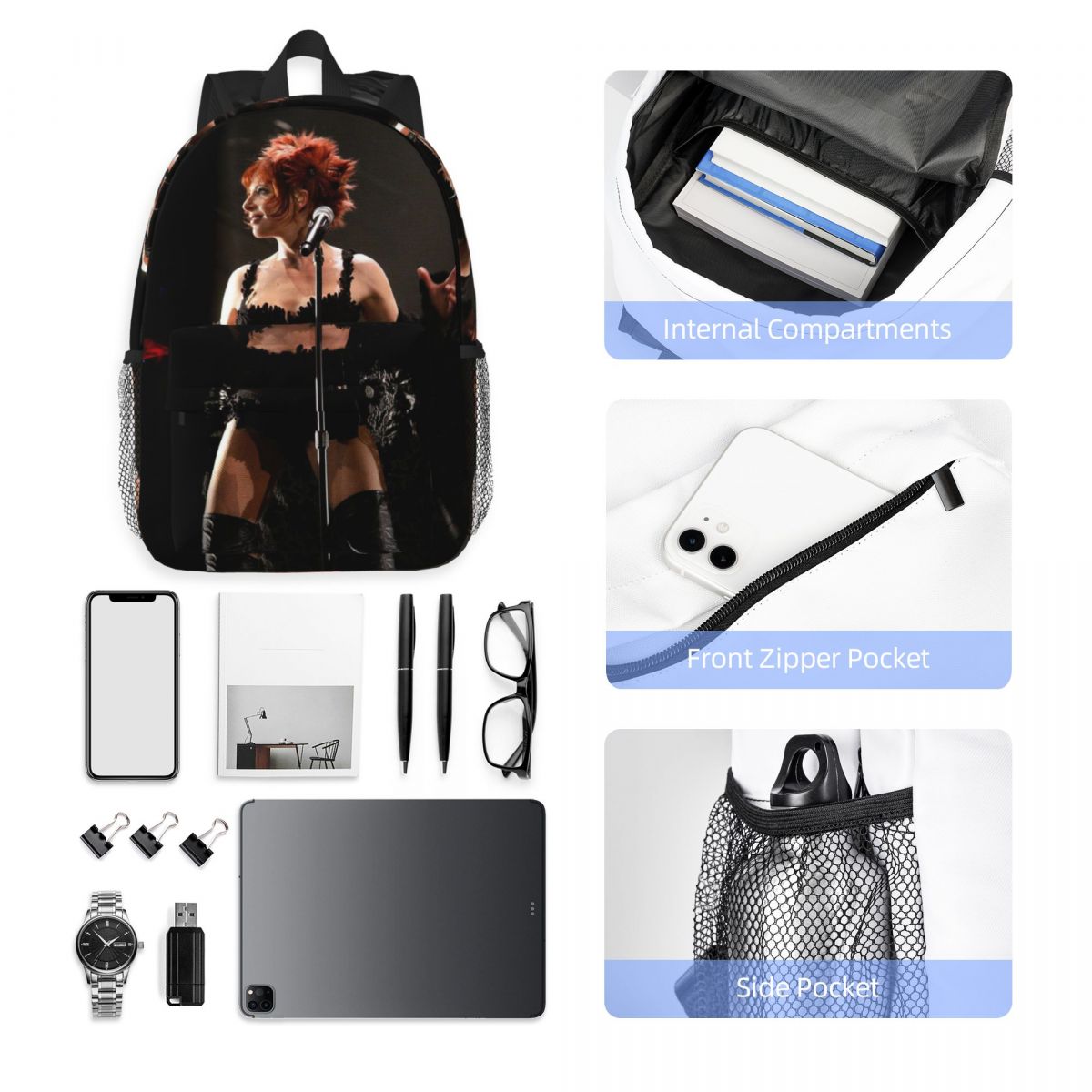 Mylene Farmer Rucksack für Stu – Women Bags Farmers Bewertung und Preis