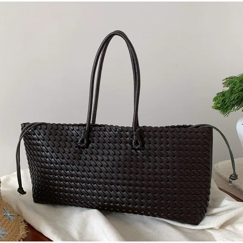 Designer Luxus PU Gewebte Trag – Women Bags Work Bewertung und Preis