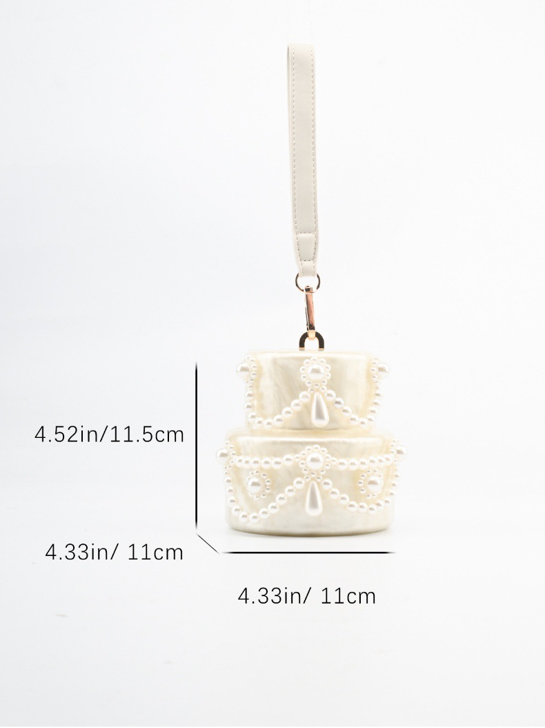 Clutch in Kuchenform, Acryl, P – Women'S Evening Bags Bewertung und Preis