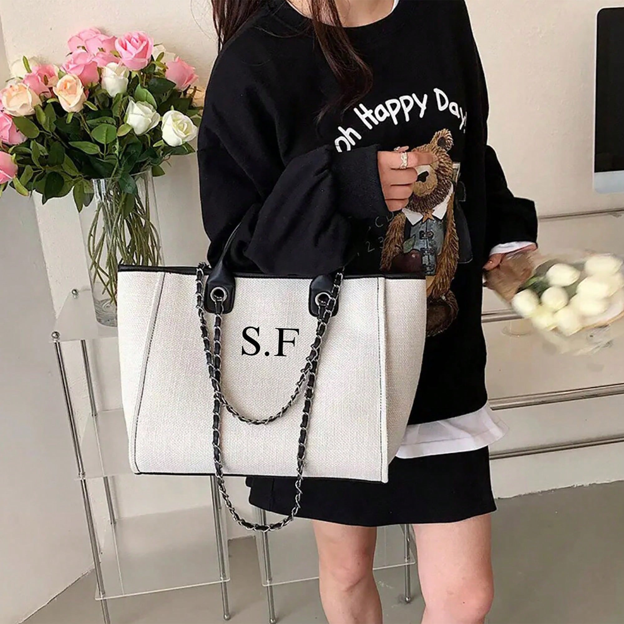 Personalisierte Große Koreanis – Women'S Tote Bags Designer Bewertung und Preis