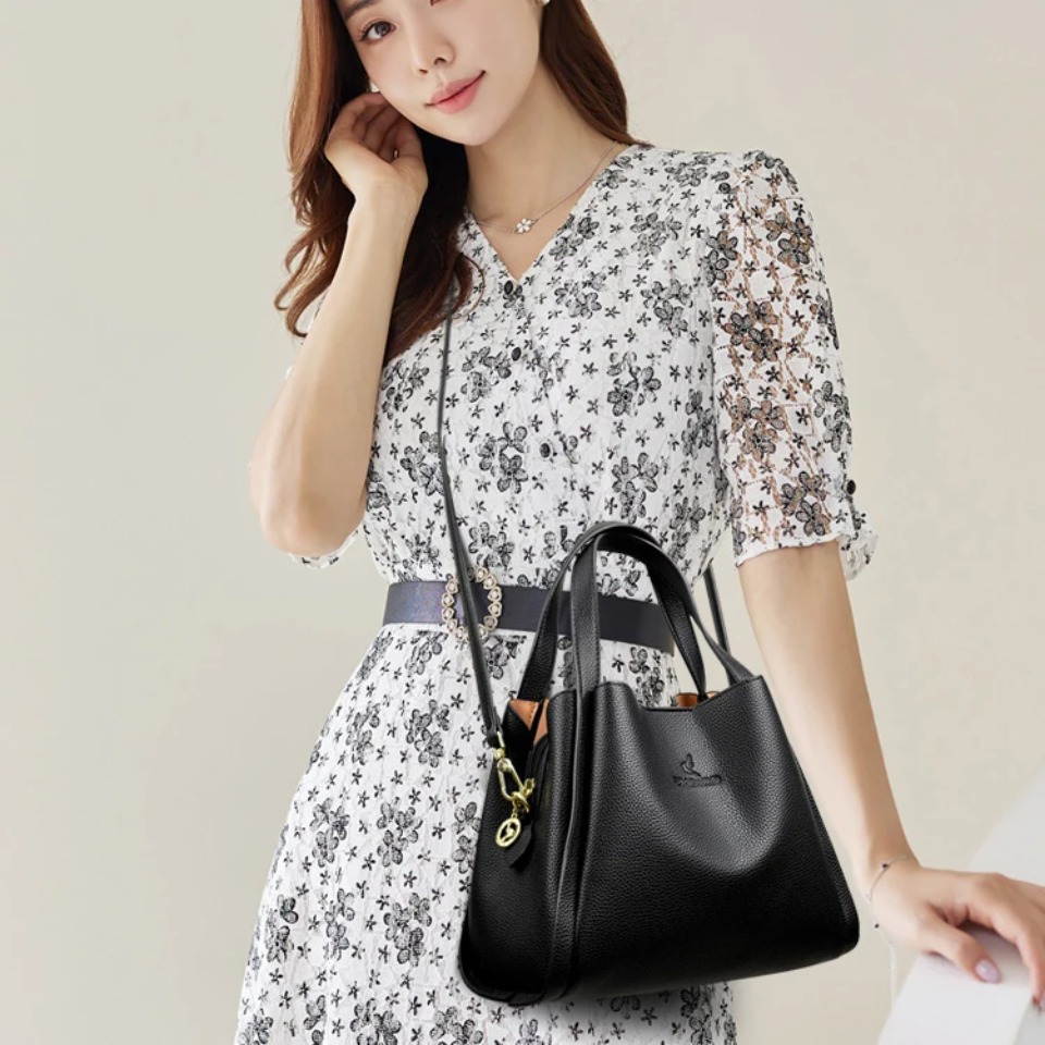 Weiche Leder-Tragetasche mit G – Women Bags High End Brands Bewertung und Preis