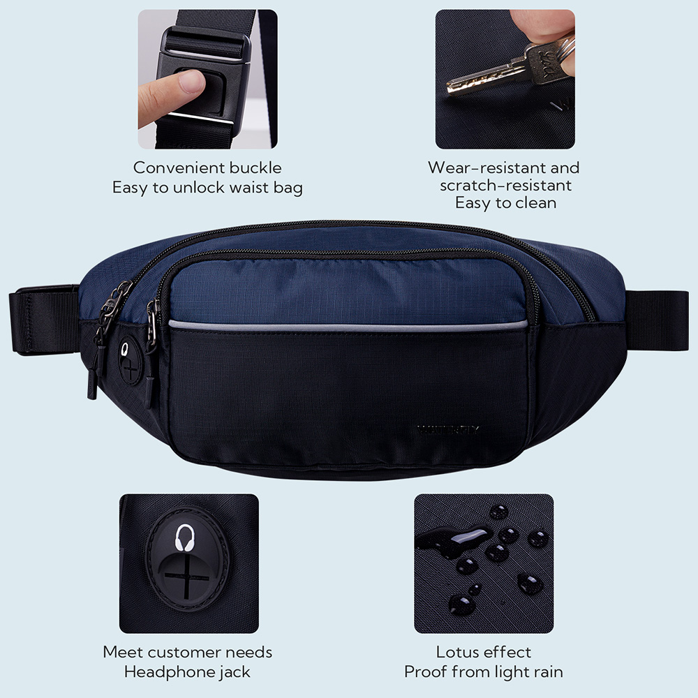 WATERFLY Fanny Pack Taille Tas – Women'S Bags Cross Body Bewertung und Preis