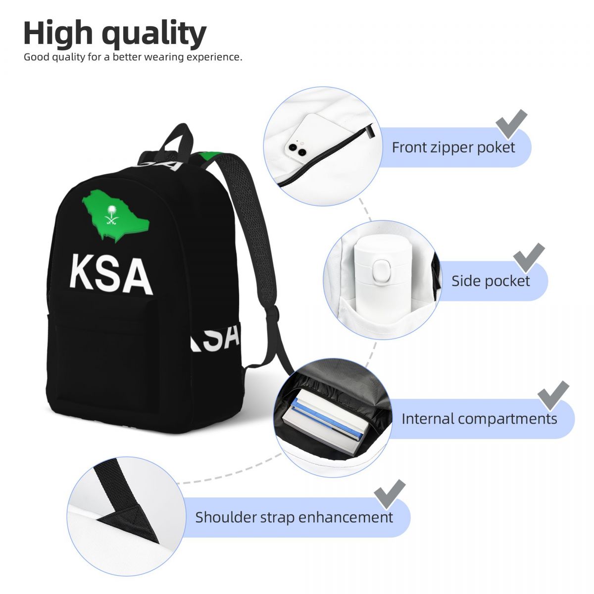 Hergestellt in Saudi-Arabien-F – Women Bags Ksa Bewertung und Preis