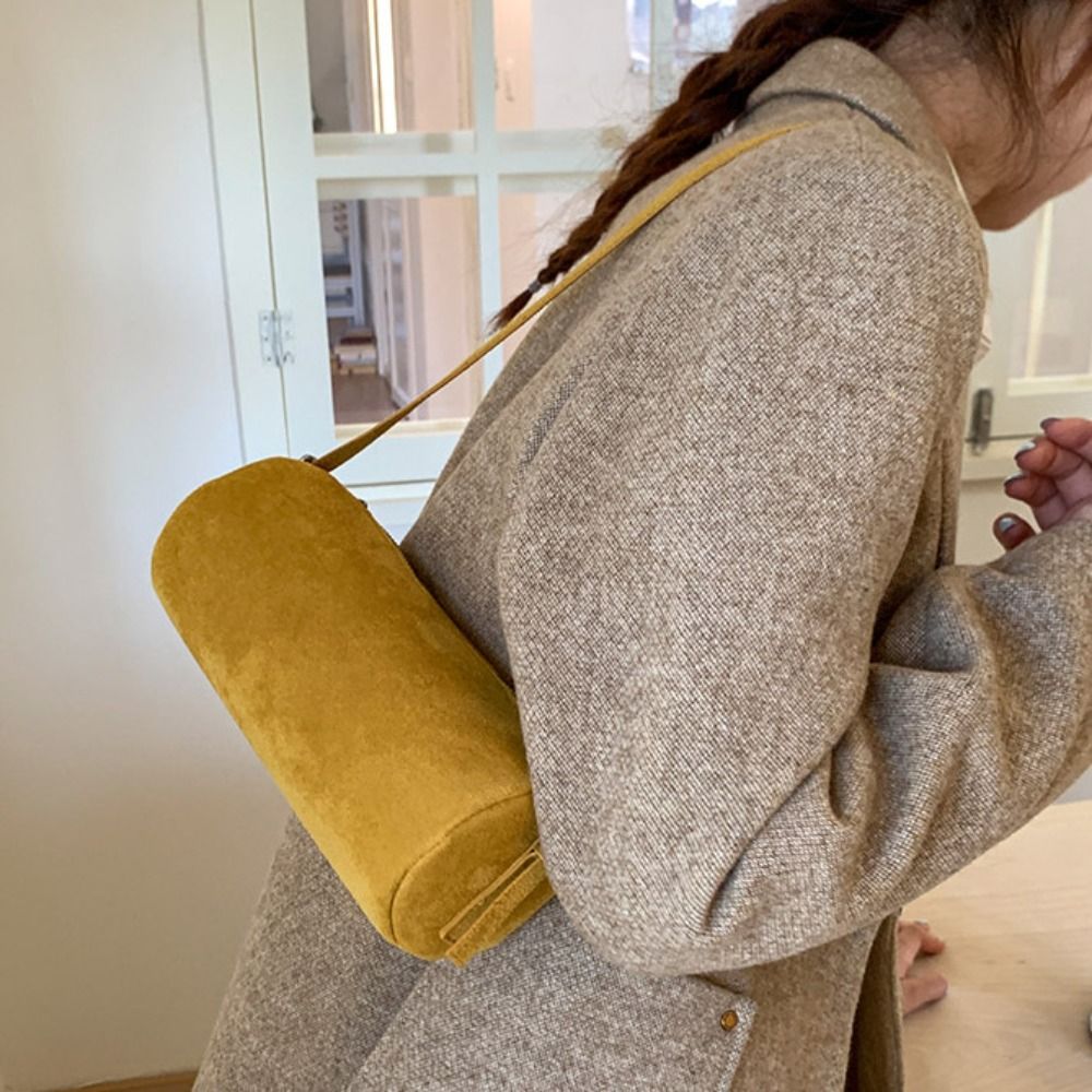 Schultertasche aus Wildleder,  – Hobo Bag Slouchy Bewertung und Preis