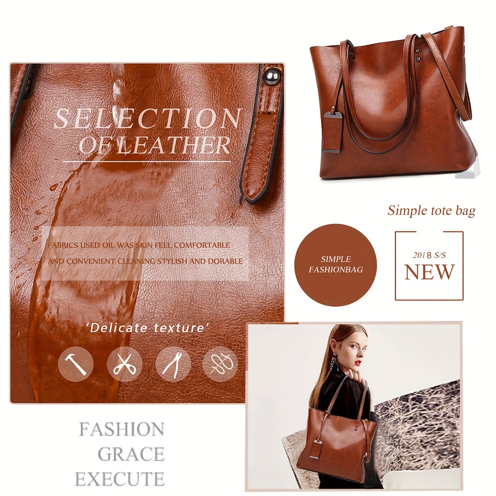 Modische klassische Retro Lede – Women Bags Work Bewertung und Preis
