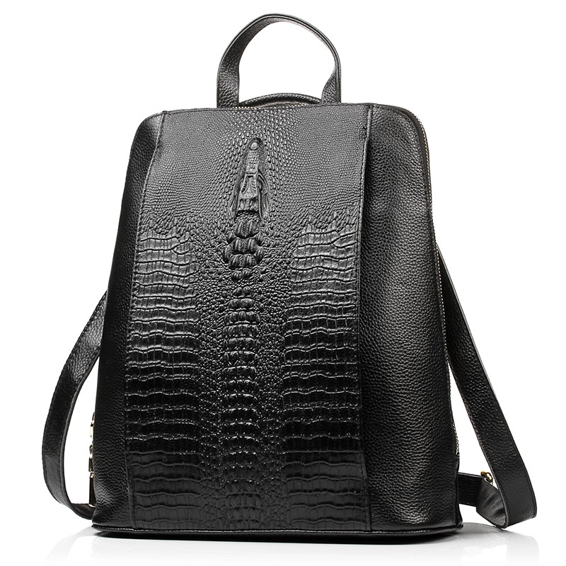 Zency Damen-Rucksack aus Kroko – Women Bags Work Bewertung und Preis